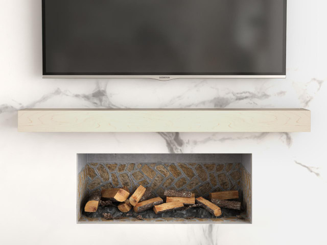 J Thomas Home Maple Mantel 