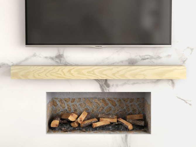 J Thomas Home Pine Mantel 