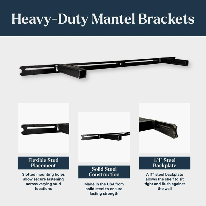 J Thomas Home Maple Mantel 