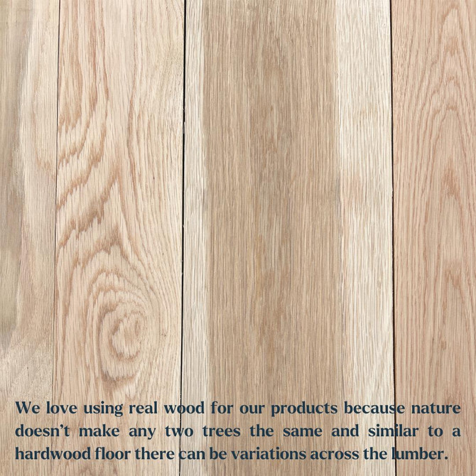 J Thomas Home White Oak 3" Thick Lighted Floating Shelves 