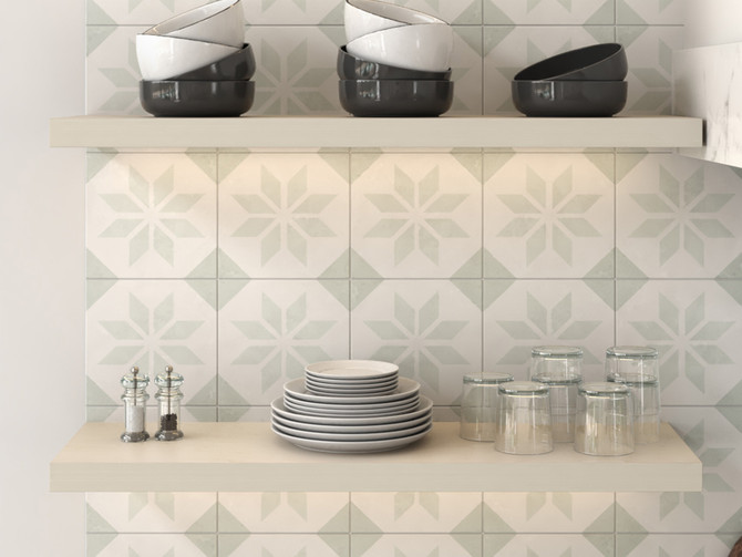 Maple Lighted Floating Shelves