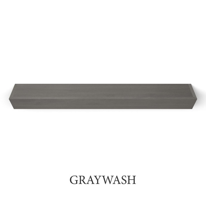 J Thomas Home Walnut Mantel 