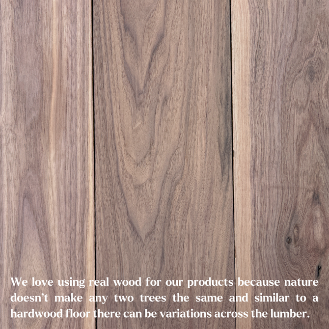 Walnut 2" Thick Floating Shelves