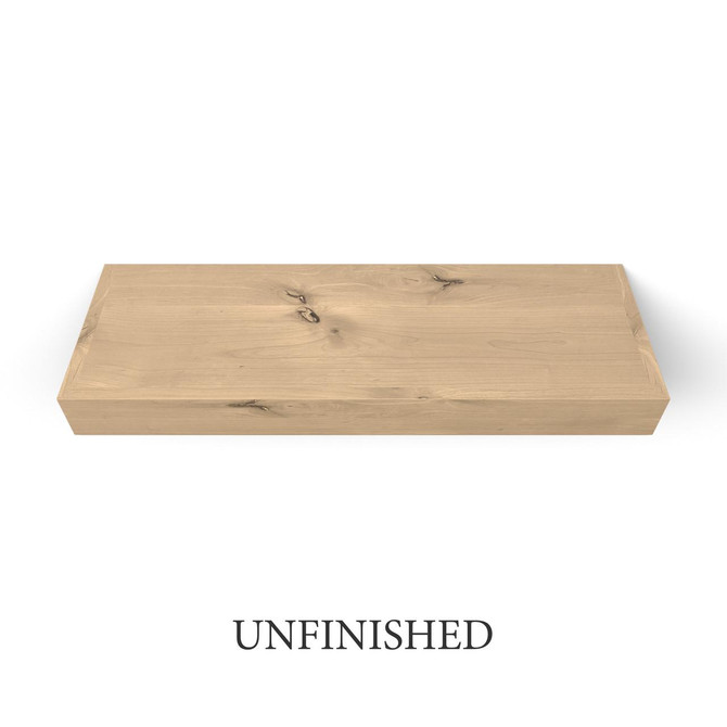 J Thomas Home Rustic Alder | 3" Thick | Hardwired 