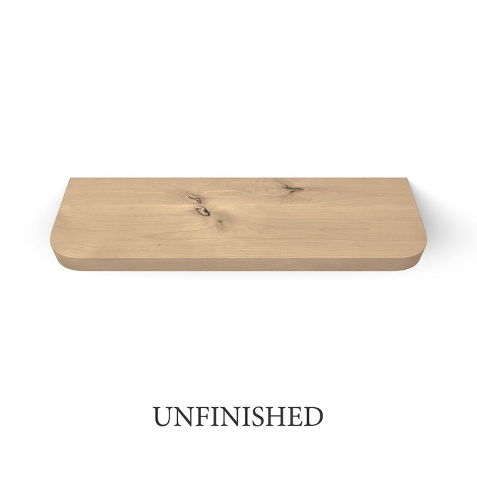 J Thomas Home Rustic Alder | 1 5/8” Thick | Radius Corners | Hardwired 