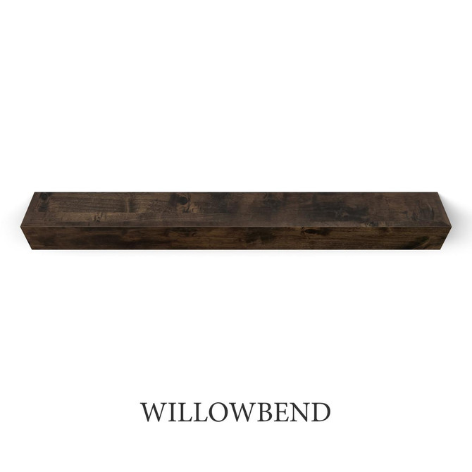 J Thomas Home Rustic Alder Mantel 