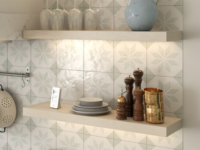 Maple 2" Thick Lighted Floating Shelves