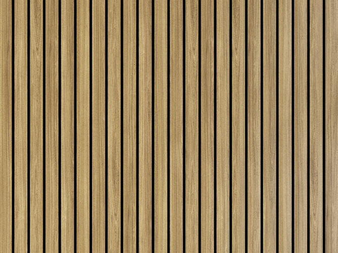 White Oak Acoustic Slat Wood Wall Panels