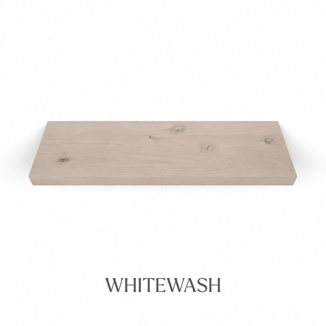 Rustic Alder Floating Shelves - Quick Ship