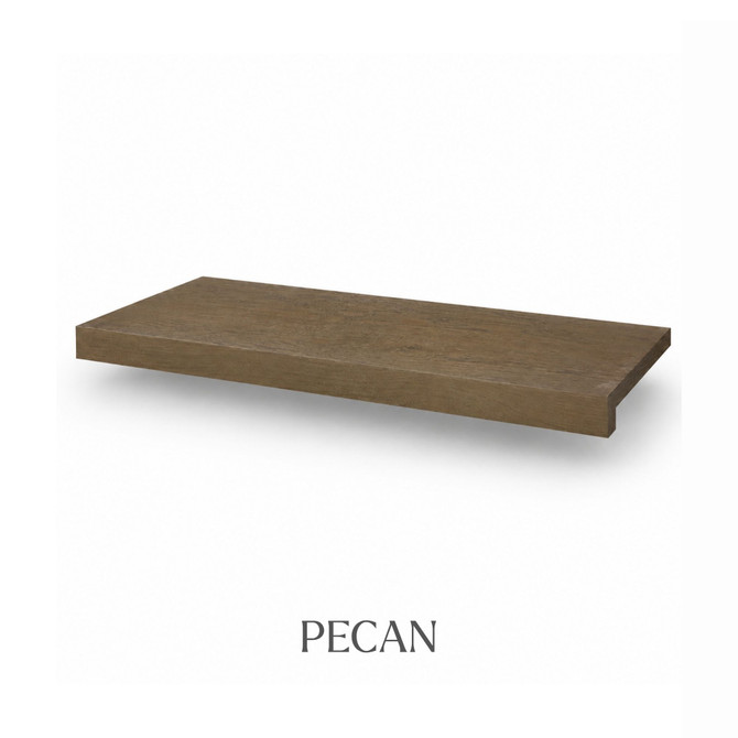 White Oak Wire Shelf Cover