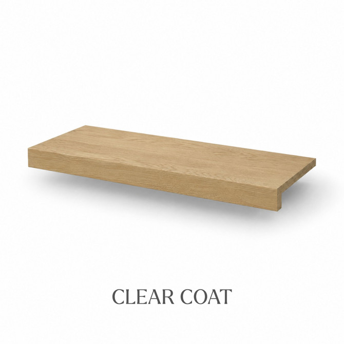 White Oak Wire Shelf Cover