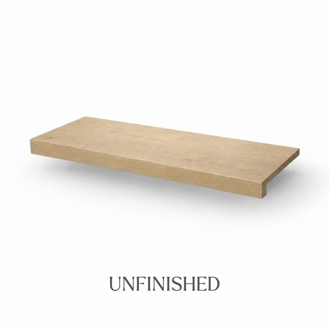 White Oak Wire Shelf Cover