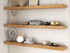 Rustic Alder 3" Thick Floating Shelves