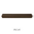 J Thomas Home Walnut Mantel 