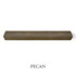 J Thomas Home White Oak Mantel 