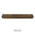J Thomas Home Rustic Alder Mantel 