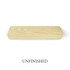 J Thomas Home Pine | 1 5/8” Thick | Radius Corners 