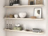 Maple Radius Corner Floating Shelves