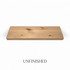 Rustic Alder Floating Shelves