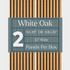 White Oak Acoustic Slat Wood Wall Panels