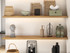 Rustic Alder Lighted Floating Shelves - Quick Ship