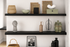 Black Painted Floating Shelf