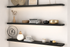 LED Black Radius Corners Shelves