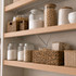 White Oak Wire Shelf Cover