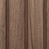 Close-up of Tawny Reeded acoustic wall panel showcasing rounded reeded slats, real wood veneer, and black acoustic felt backing.