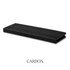 2-inch Red Oak alcove floating shelf in Carbon with a dark finish and visible natural oak wood grain.