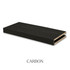 3-inch Pine alcove floating shelf in Carbon with a dark finish, visible wood grain, and open end for side cleat installation.