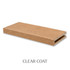 3-inch Red Oak alcove floating shelf in Clear Coat highlighting the warm natural color and distinctive oak grain.