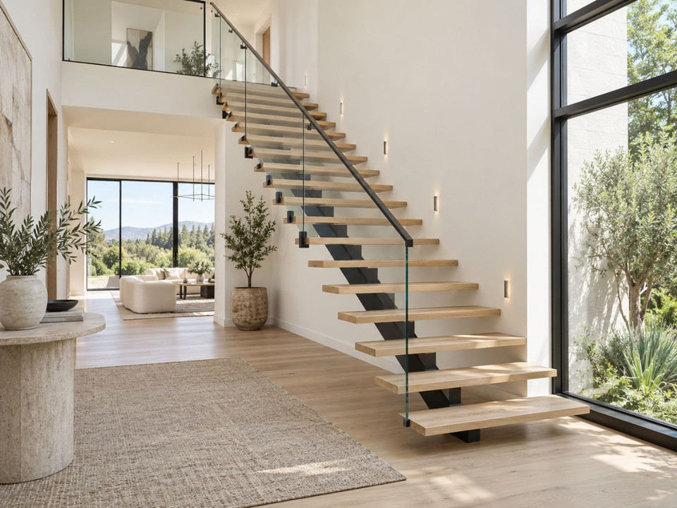 Why Custom Stair Parts Offer More Design Flexibility Than Stock Options