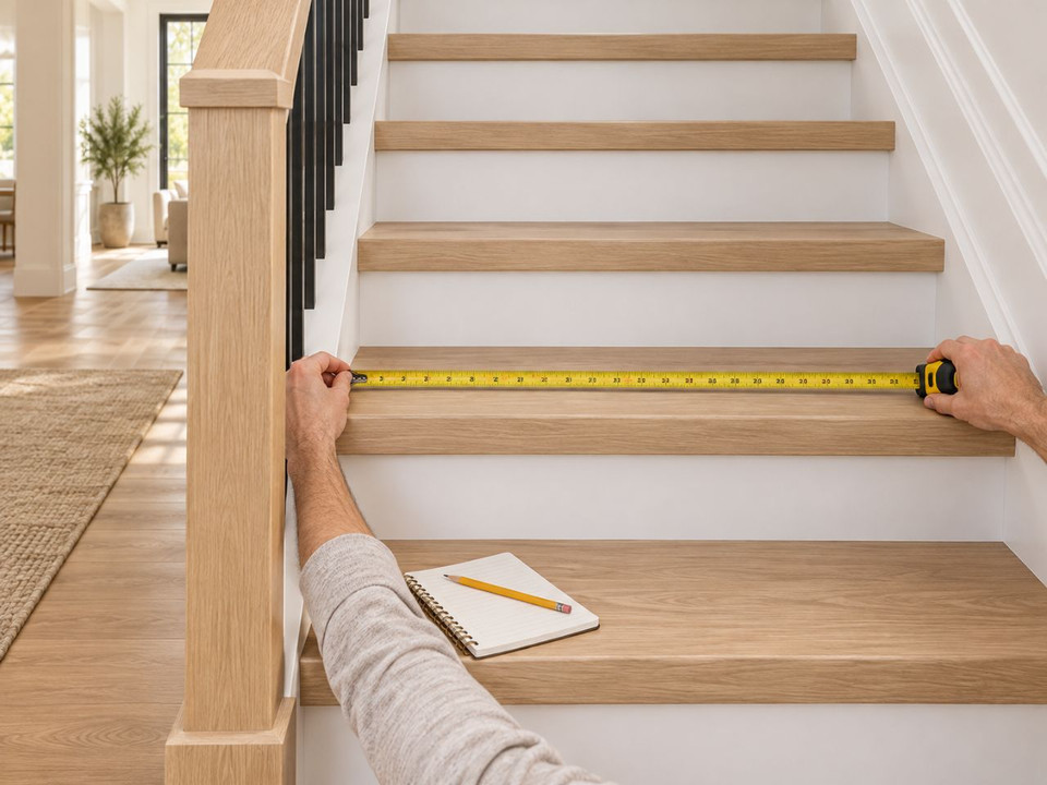 How to Measure Your Existing Stairs for Retrofit Stair Treads