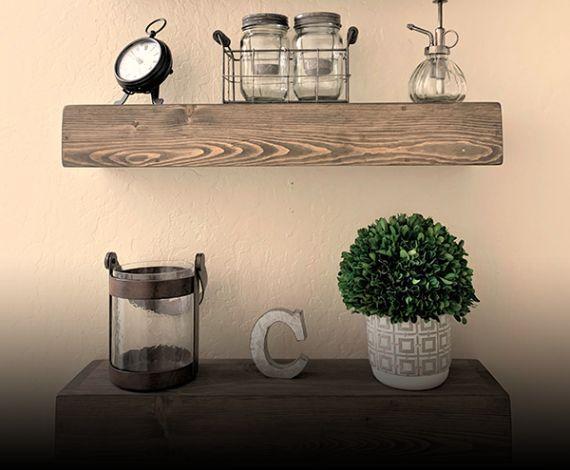 3 Inch Thick Floating Shelf