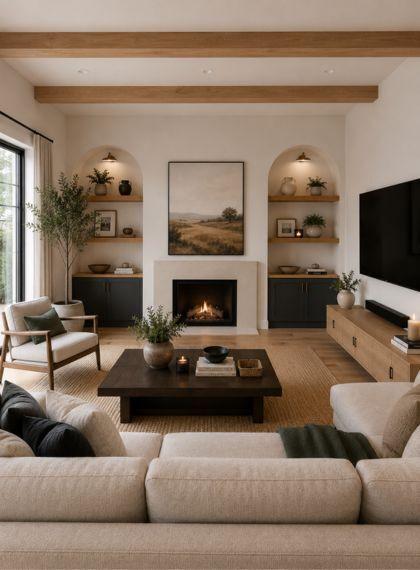 Floating shelves