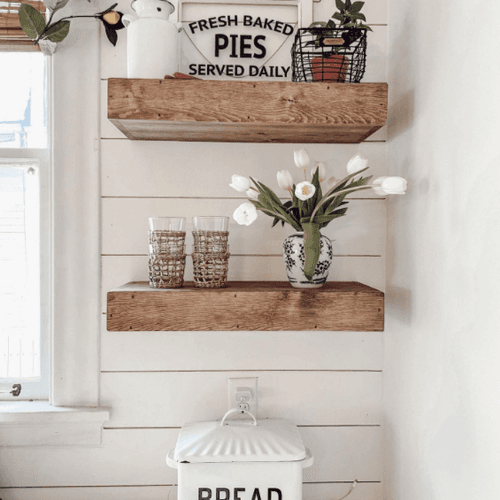 Pine Thick Shelves