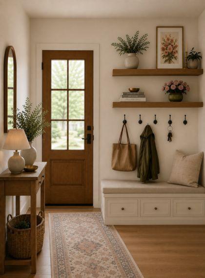 Floating shelves