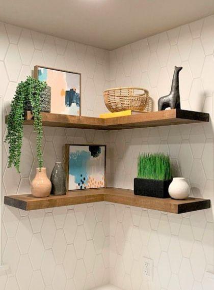 Corner Floating Shelves Corner Floating Shelves