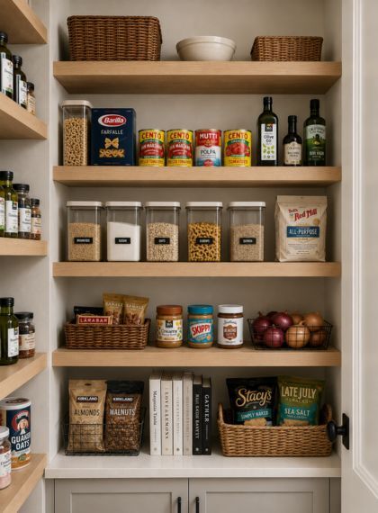 Floating shelves