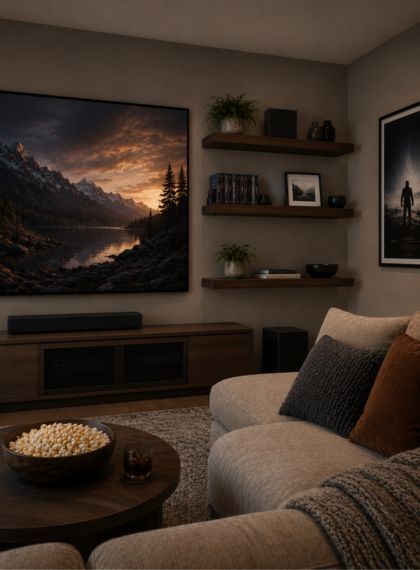 Floating shelves