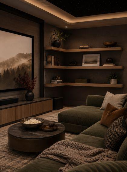 Corner Floating Shelves