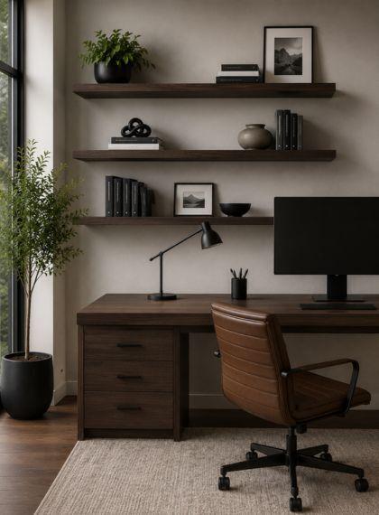 Floating shelves