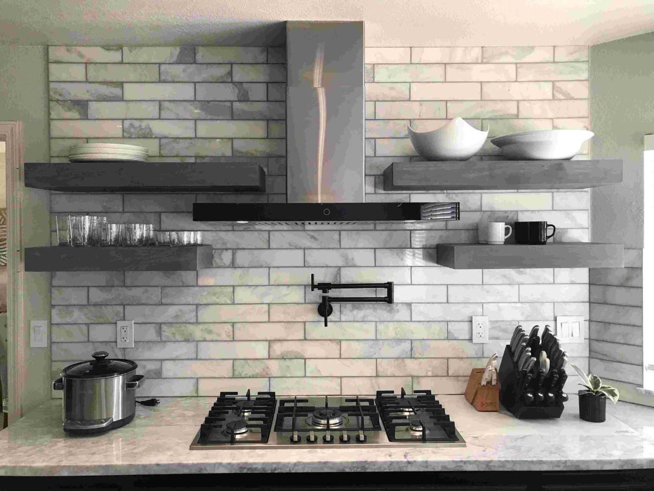Floating Chefs Rack Floating Shelves for the Kitchen: Organizing Your Cooking Essentials ...