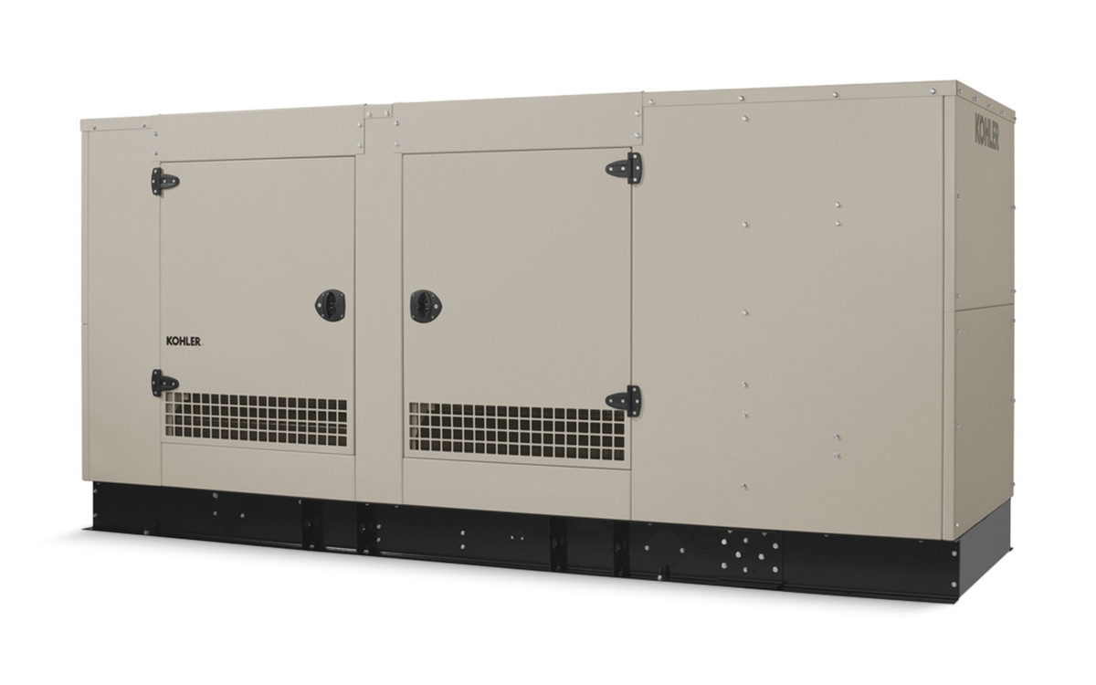 Kohler 150ERESC-MV12 277/480V 3ph Standby Generator with Steel Enclosure