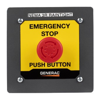 Generac 9926 Flush Mount Remote E-Stop Kit