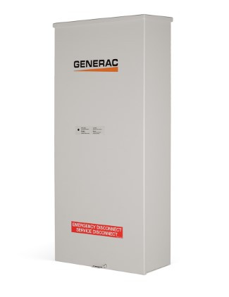 Generac 9939 1ph 200 Amp Service Entrance Rated ATS W/ 20-40 Circuit LC w/Surge Protection