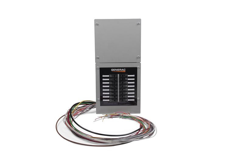 Generac RXG16EZA1W 100 Amp Pre Wired ATS Nema 1, 16 Circuit Load Center