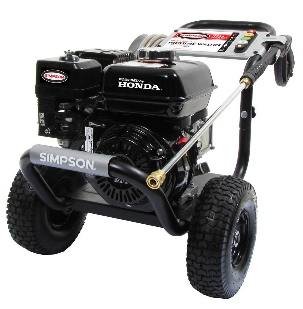 SIMPSON PS3228-S Powershot 3300 PSI @ 2.5 GPM, Gas Pressure Washer HONDA GX200 ENGINE SIMPSON PS3228-S Powershot 3300 PSI @ 2.5 GPM, Gas Pressure Washer HONDA GX200 ENGINE