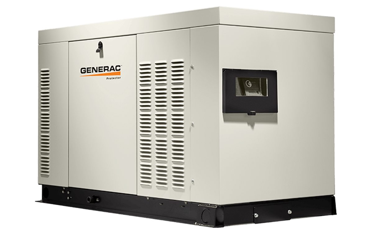 Generac RG02515A Protector Series Aluminum 25kW 3600RPM SCAQMD Compliant Standby Generator
